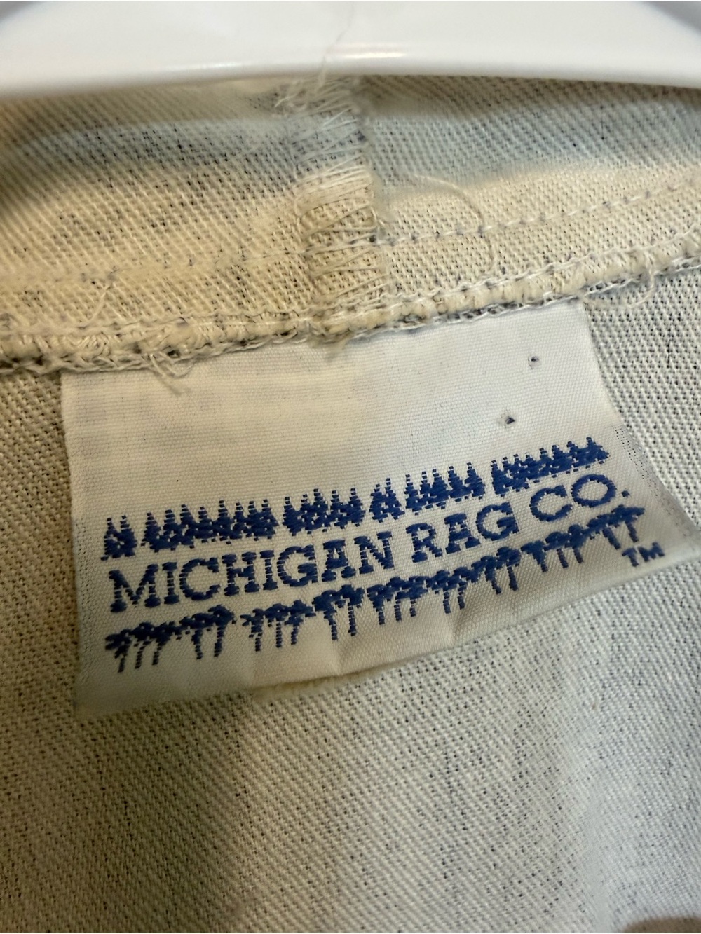 Hooded Utility Jacket with Coastal Bird Print - duck cotton.  Maine, Florida - Picture 4 of 7
